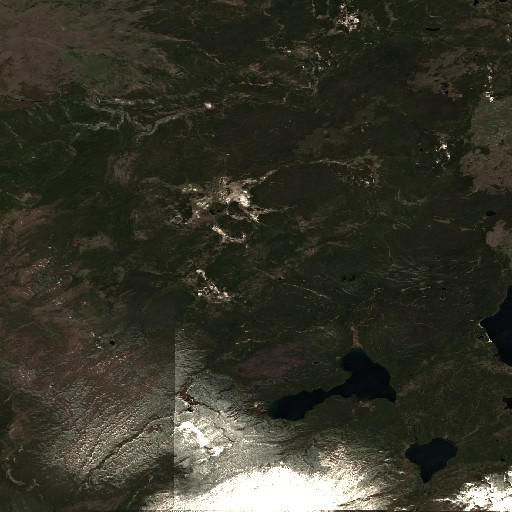 yellowstone satellite imagery