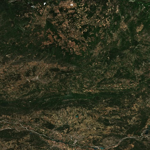 provence satellite imagery