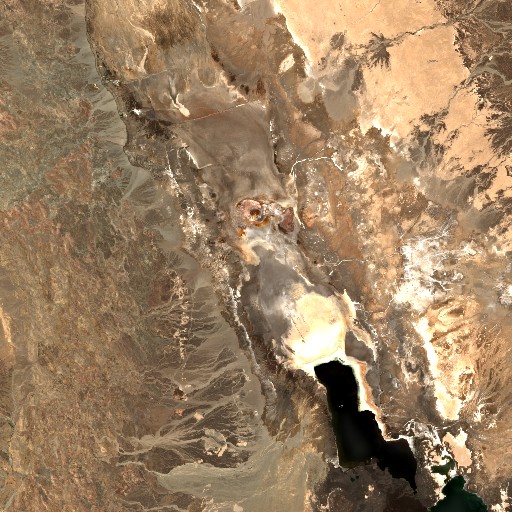 danakil satellite imagery
