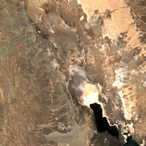 danakil satellite imagery