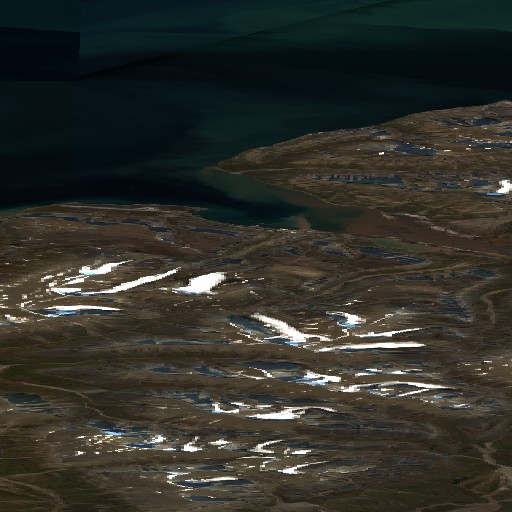 svalbard satellite imagery