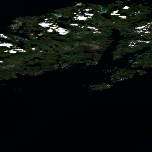 lofoten satellite imagery