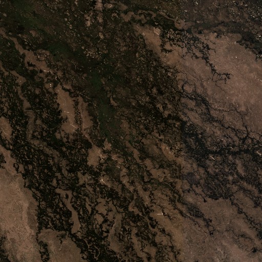 okavango satellite imagery