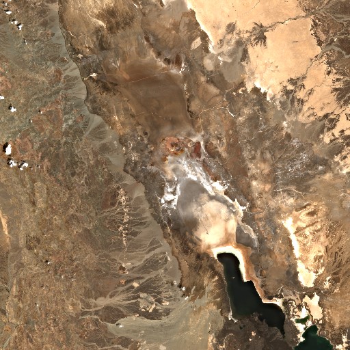 danakil satellite imagery