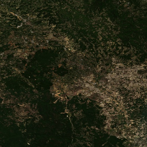 tuscany satellite imagery