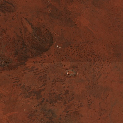 uluru satellite imagery