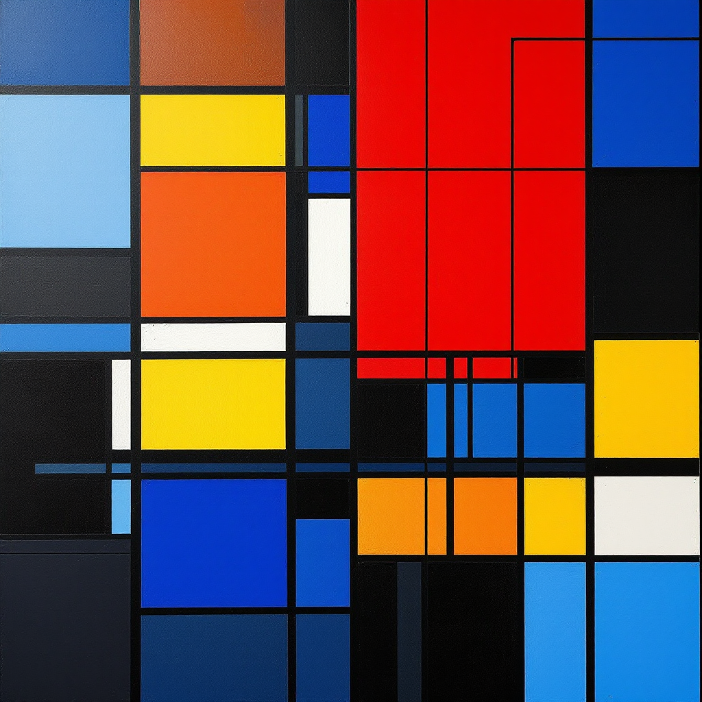 arctic-60n-130w - Piet Mondrian