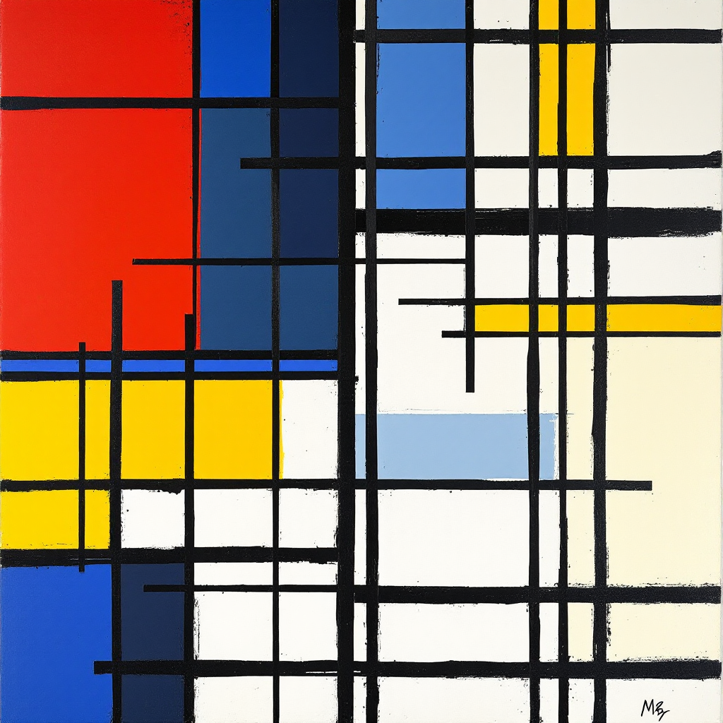 arctic-70n-60e - Piet Mondrian