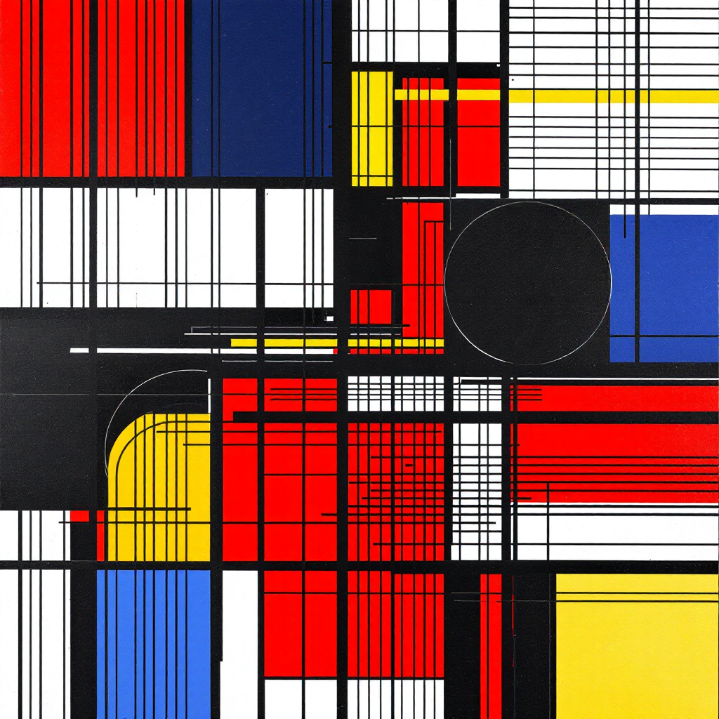 region-60s-0e - Piet Mondrian