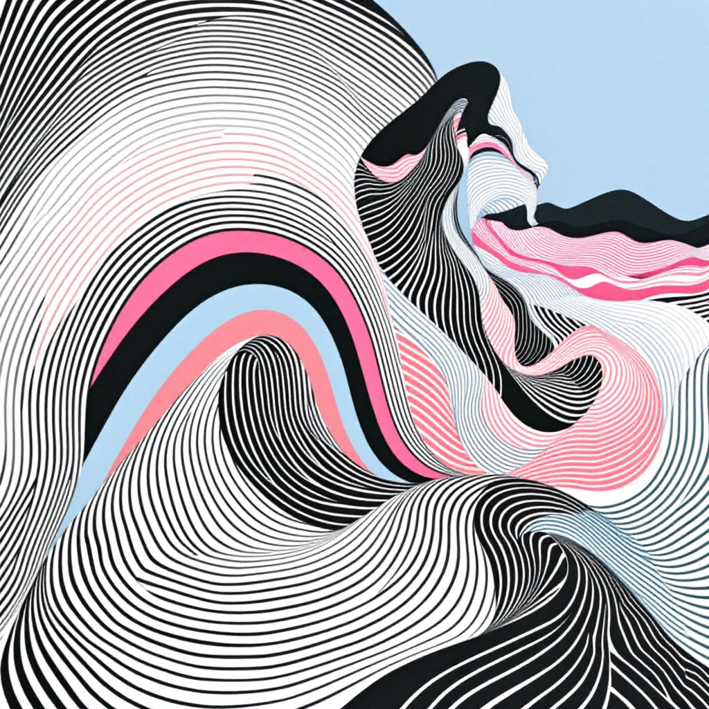 Bridget Riley interpretation