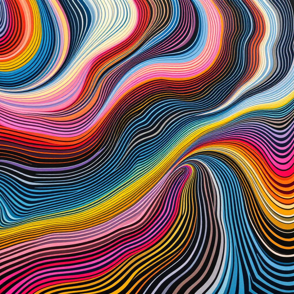 Bridget Riley interpretation