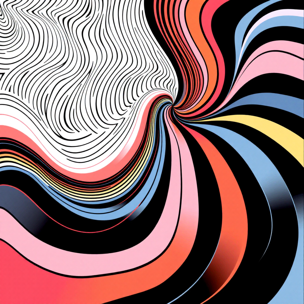 north-america-45n-120w - Bridget Riley