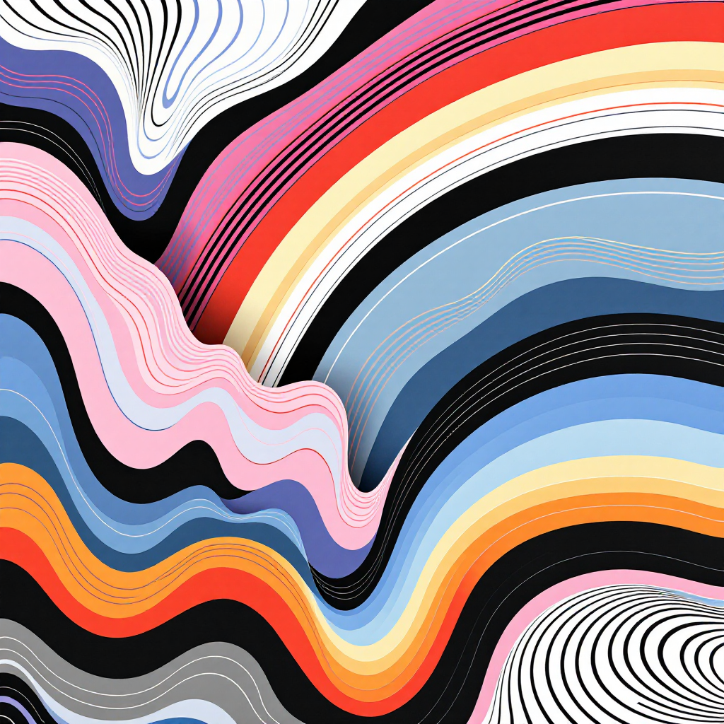 Bridget Riley interpretation