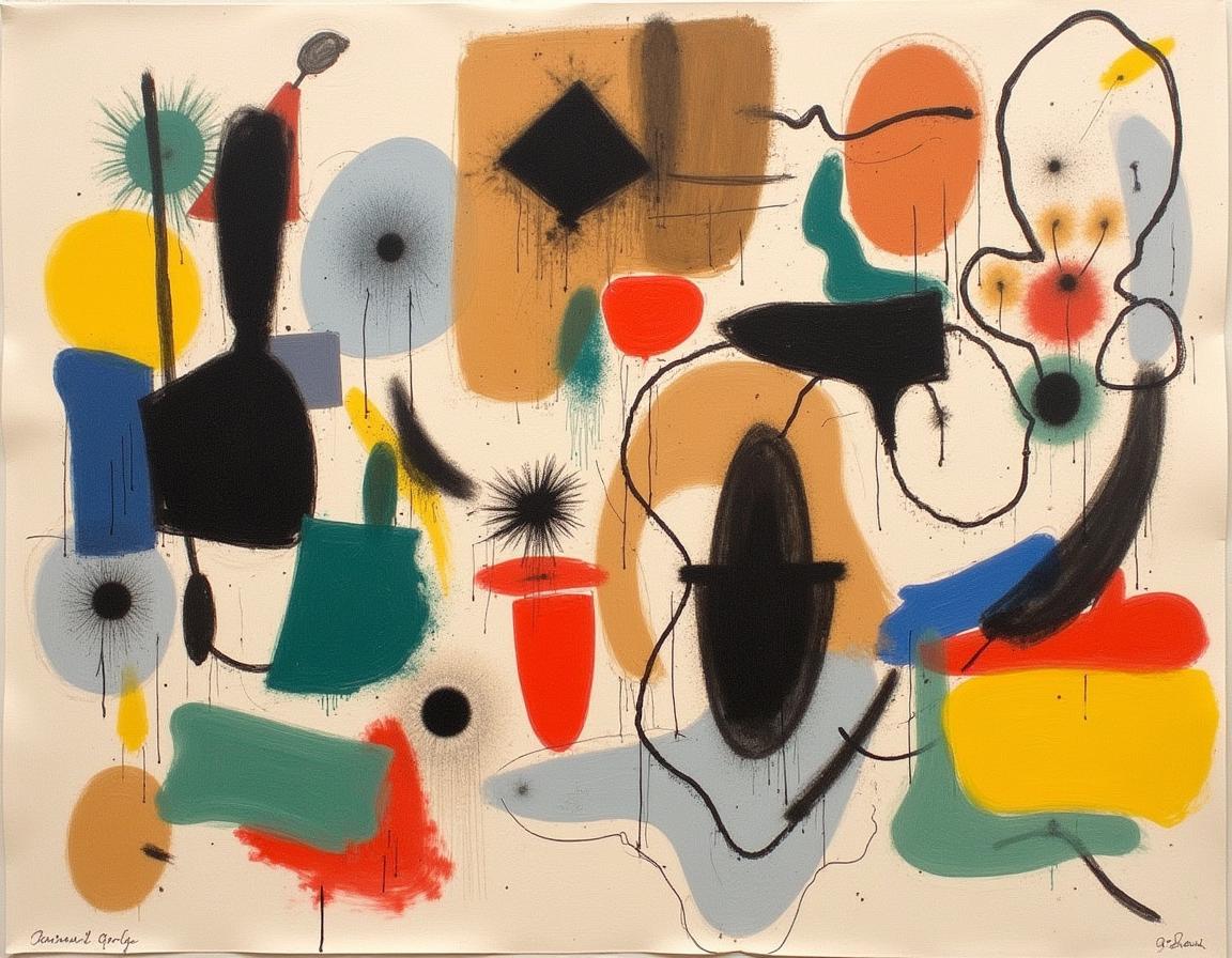 east-asia-30n-110e - Arshile Gorky