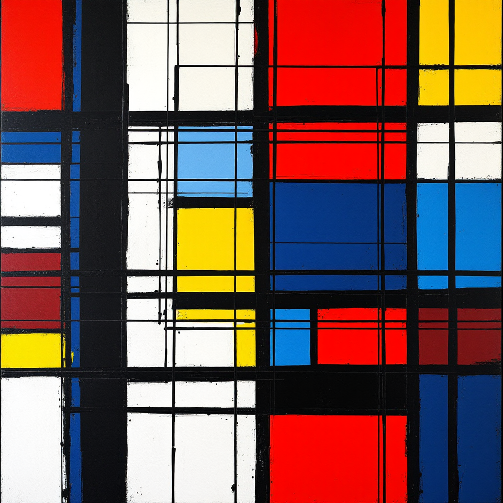 region-45s-0e - Piet Mondrian