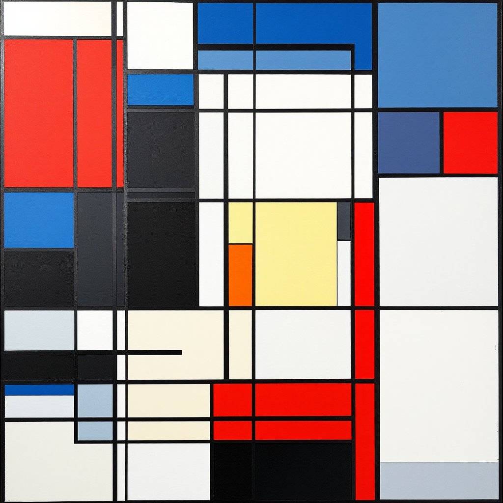 region-60s-0e - Piet Mondrian