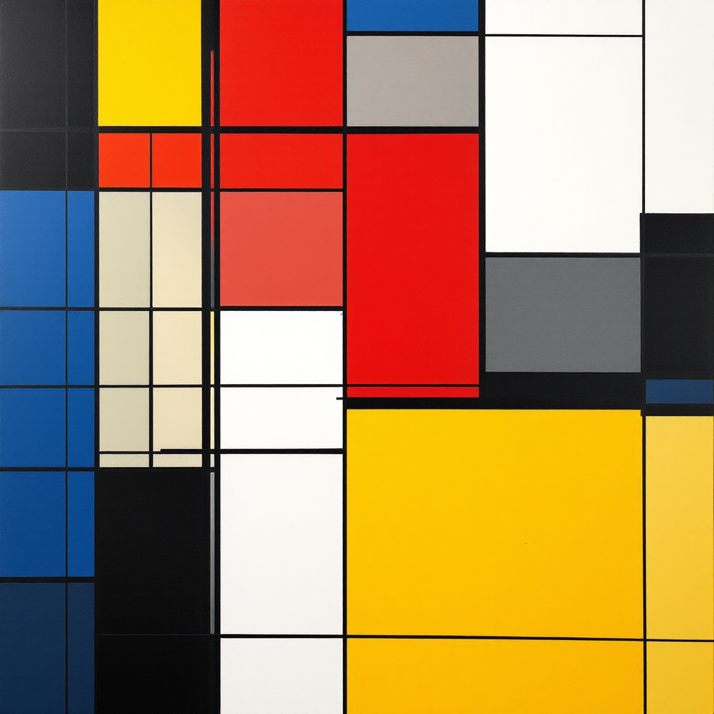 south-america-60s-60w - Piet Mondrian