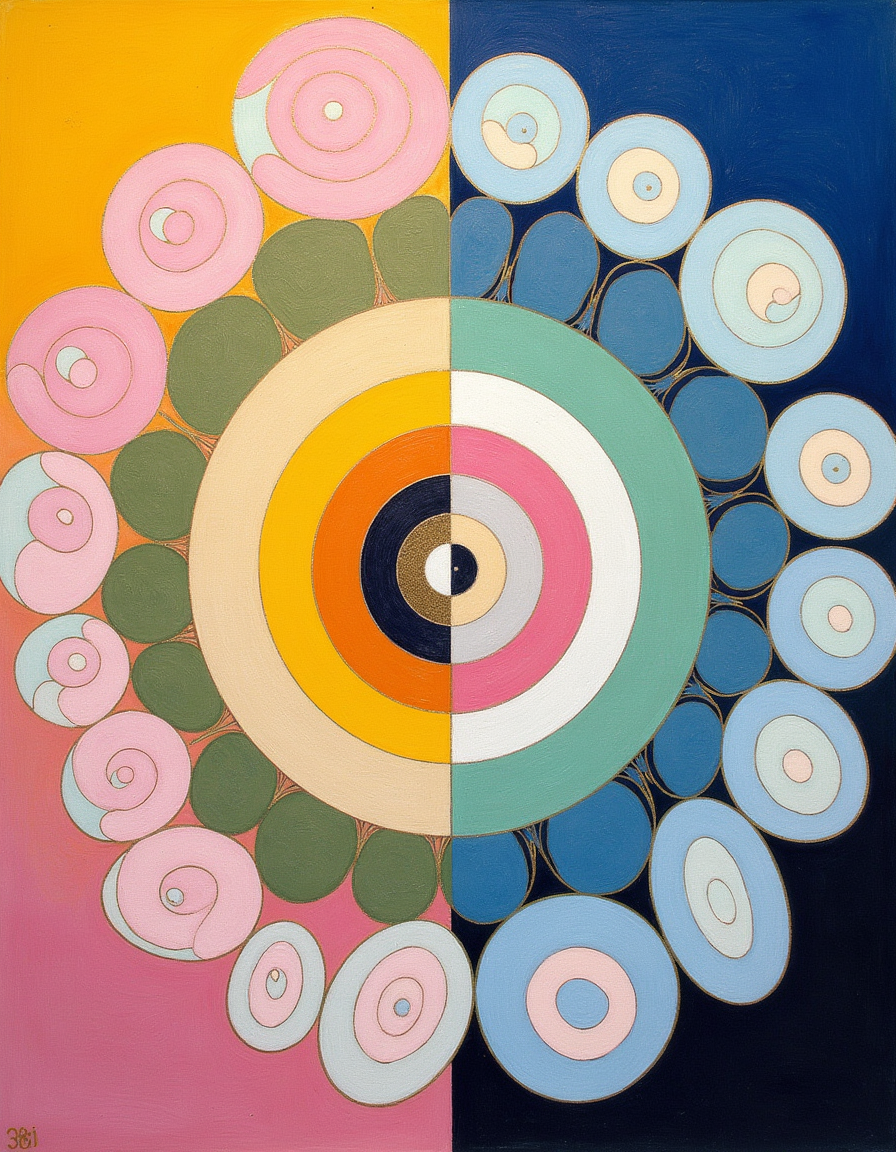 arctic-60n-0e (Hilma Af Klint)