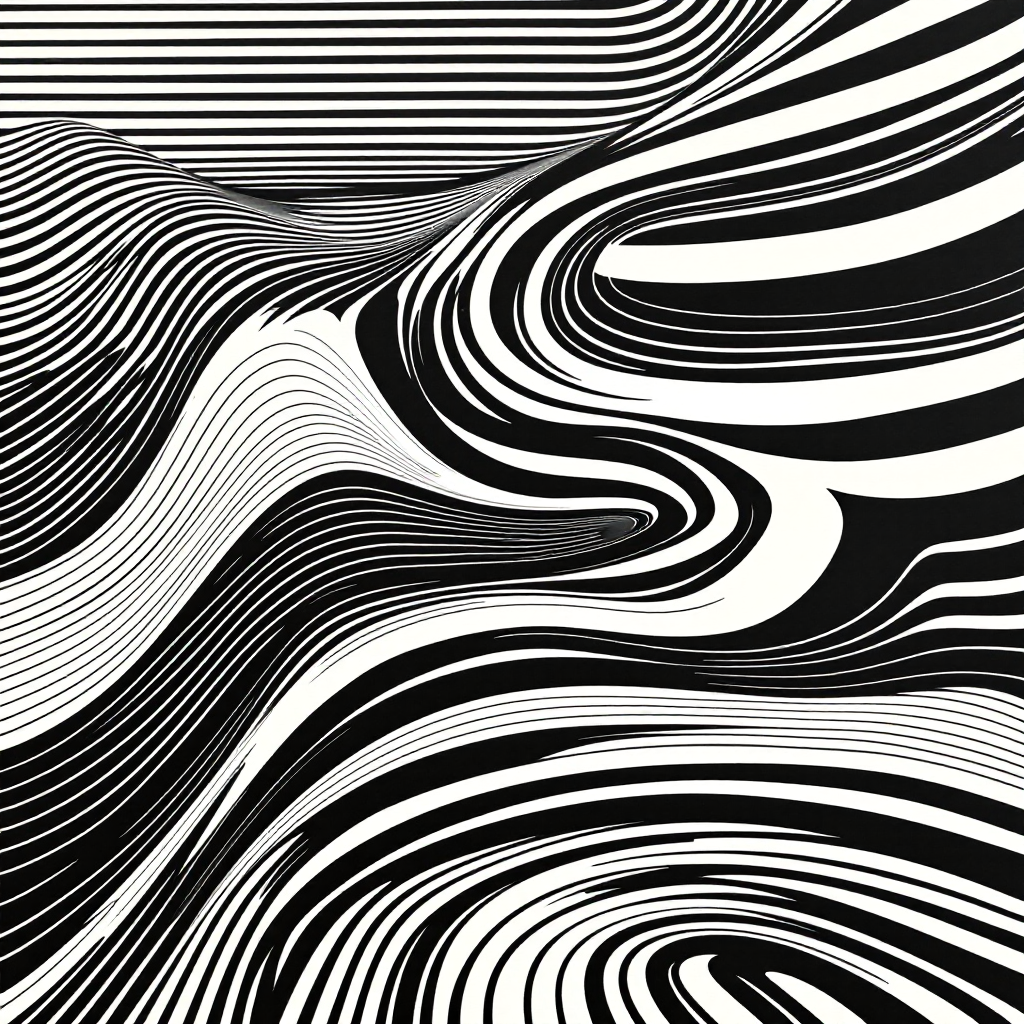 Bridget Riley interpretation