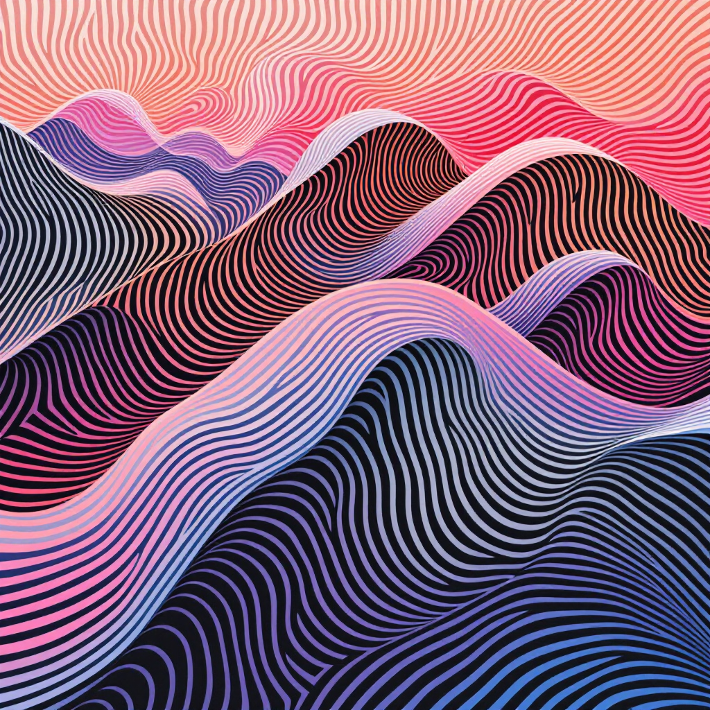 Bridget Riley interpretation
