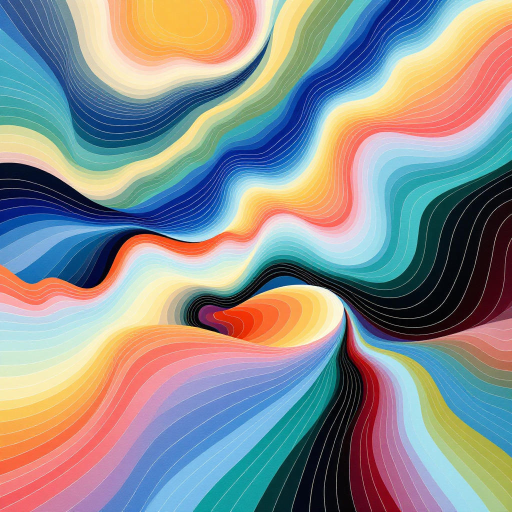 Bridget Riley interpretation
