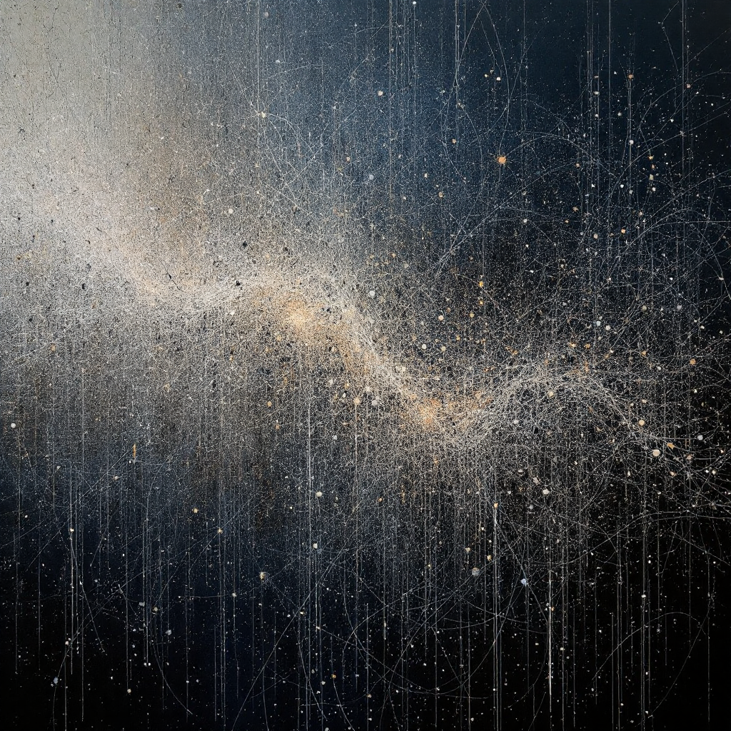 Australasia weather art after Mark Tobey